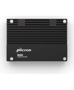 SSD MICRON SSD series 9550 PRO 7.68TB PCIe Gen5 NVMe NAND flash technology 3D TLC Write speed 10000 MBytes/sec Read speed 14000 MBytes/sec Form Factor U.2 MTFDLAL7T6THA-1BK1DABYYR