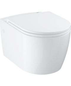 Grohe pods ar QR/SC vāku BauCeramic rimless, stiprināms pie sienas, 368x543 mm, balts
