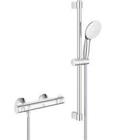 Grohe dušas termostats Grohtherm 800 ar dušas komplektu 600 mm, hroms