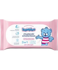 NIVEA Bambino Chusteczki emolientowe 3w1 hipoalergiczne 1 x 57 szt