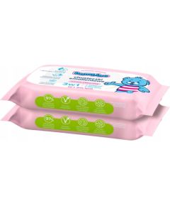 NIVEA Bambino Chusteczki emolientowe 3w1 hipoalergiczne 2 x 57 szt
