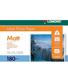 Lomond Photo Inkjet Paper Matte 180 g/m2 10x15, 600 sheets