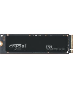 SSD|CRUCIAL|T705|4TB|M.2|PCIe Gen5|NVMe|Write speed 12600 MBytes/sec|Read speed 14100 MBytes/sec|TBW 2400 TB|CT4000T705SSD3