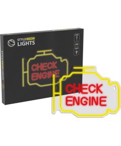 Manta SNL94YE Style Neon Lights CHECK ENGINE