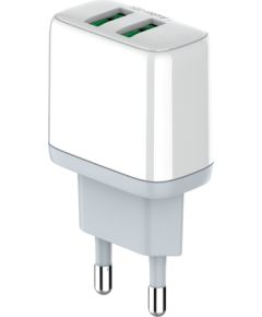D-Fruit зарядное устройство 12W 2xUSB-A DF124