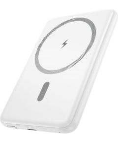 Hoco   J140A Tony PD20W ultra-thin magnetic power bank(5000mAh) White