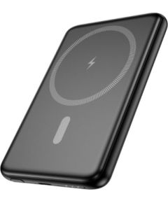 Hoco   J140A Tony PD20W ultra-thin magnetic power bank(5000mAh) Black