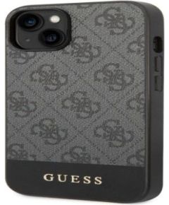 Guess Apple  Phone 14 Plus Stripe Case Grey