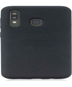Evelatus Samsung  Galaxy A20E Nano Silicone Case Soft Touch TPU Black