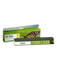 Неоригинальный чип Static Control HP № 973X (F6T83AE), новый чип, желтый картридж