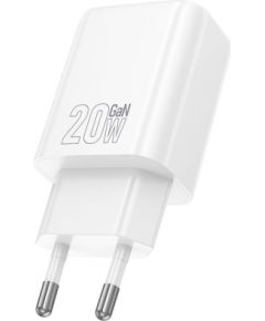 Hoco   N61 Gentle PD20W+QC3.0 charger(EU) White