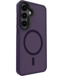 Evelatus Samsung  Galaxy S25 Hybird Case With Magnetic PC+TPU Purple