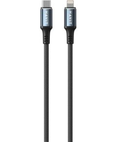 Havit CB6311 - USB Type C to Lightning cable, 1 m (black)