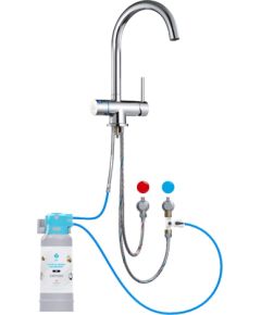 Dafi FLOW COMFORT D1 filtration system + VITO 3-way faucet chrome