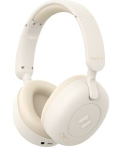 Havit H655BT - Bluetooth wireless headphones, beige