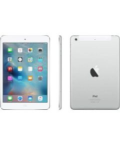 Apple iPad Mini 2 16GB WiFi + Cellular - Silver (Atjaunināts, stāvoklis labi)