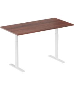 Регулируемый по высоте стол Up Up Bjorn White, Table top M Dark Walnut