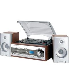 RETRO AUDIO MŪZIKAS CENTRS USB SD CD MP3 HYUNDAI TĀLVADĪBAS PULTS