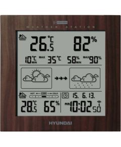 METEO STACIJA METEO DCF HIGROMETRS HYUNDAI 2244 W