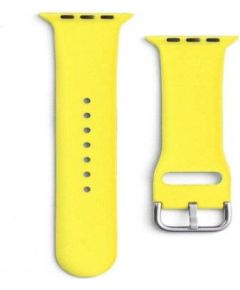 iLike   Silicone Strap APS Silicone Watch Band 8/7/6/5/4/3/2 / SE (41/40 / 38mm) Strap Watchband Yellow