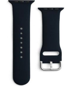 iLike   Strap APS Silicone Watch Band 8/7/6/5/4/3/2 / SE (41/40 / 38mm) Strap Watchband Black