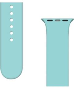 iLike   Strap APS Silicone Band for Watch 8 / 7 / 6 / 5 / 4 / 3 / 2 / SE (41 / 40 / 38mm) Strap Watch Bracelet Light Blue