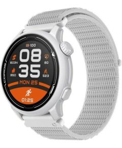 Coros -  PACE 2 Premium GPS Sport Watch with Nylon Band White