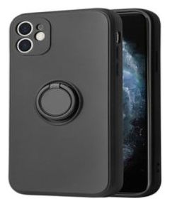 iLike Apple  IPHONE 12 PRO SILICONE RING Black