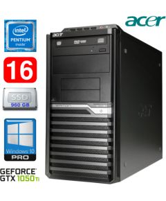 Acer Veriton M4610G MT G630 16GB 960SSD GTX1050Ti 4GB DVD WIN10Pro