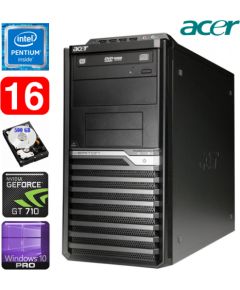Acer Veriton M4610G MT G630 16GB 500GB GT710 2GB DVD WIN10Pro
