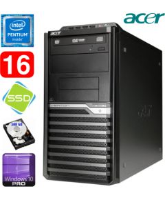 Acer Veriton M4610G MT G630 16GB 120GB+500GB DVD WIN10Pro