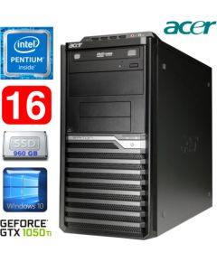 Acer Veriton M4610G MT G630 16GB 960SSD GTX1050Ti 4GB DVD WIN10