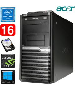 Acer Veriton M4610G MT G630 16GB 500GB GT710 2GB DVD WIN10