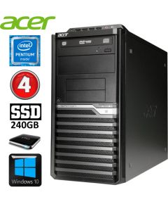Acer Veriton M4610G MT G630 4GB 240GB+1TB DVD WIN10