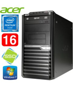 Acer Veriton M4610G MT G630 16GB 120SSD DVD WIN7Pro