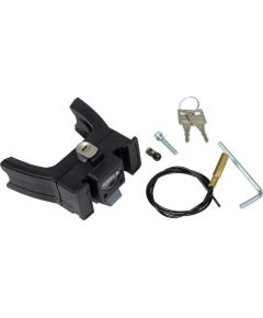 Ortlieb Handlebar Mounting Set E-bike w. Lock E207 / Melna