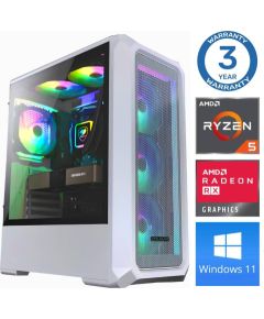 INTOP Ryzen 5 5500 32GB 1TB SSD M.2 NVME RX580 8GB WIN11