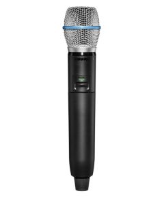 Shure GLXD2+/B87A-Z4 - Cyfrowy nadajnik bezprzewodowy doręczny DUAL BAND z główką Beta87A