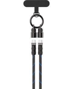 Havit CB6340 - charging cable, 1.2m (black/blue)