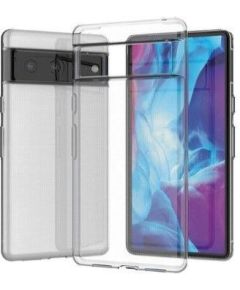 iLike Google  Ultra Clear 0.5mm case for Google Pixel 7 gel back cover Transparent Black