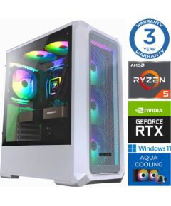 INTOP AQUA Ryzen 5 7600X 16GB DDR5 1TB SSD M.2 NVME+2TB RTX4060 8GB WIN11Pro