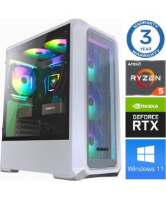 INTOP Ryzen 5 5500 16GB 500SSD M.2 NVME RTX3050 6GB WIN11
