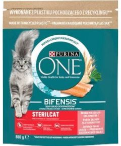 Purina PURINA ONE Bifensis Sterilcat Karma dla kotów bogata w łososia 800g