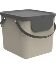 ROTHO Albula Cappuccino - waste sorting container - 40l