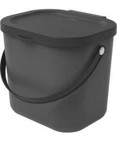 ROTHO Albula Anthracite - waste sorting container - 6l