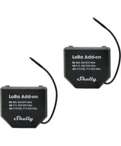 Set of 2 EU868 Relays for gen.3/4 Shelly LoRa Add-on
