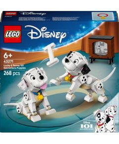 LEGO Disney 101 dalmatyńczyków — Szczeniaczki Szczęściarz i Penny (43271)