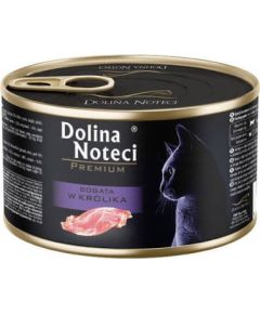 DOLINA NOTECI Premium Rich in rabbit - wet cat food - 185g