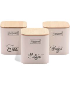 Maestro SET OF METAL CONTAINERS 3 PCS MR-1775-3S-IVORY