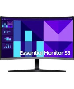 LCD Monitor SAMSUNG LS27D390GAUXEN 27" Business/Curved Tilt Matte Panel VA 1920x1080 16:9 100Hz 4 ms LS27D390GAUXEN